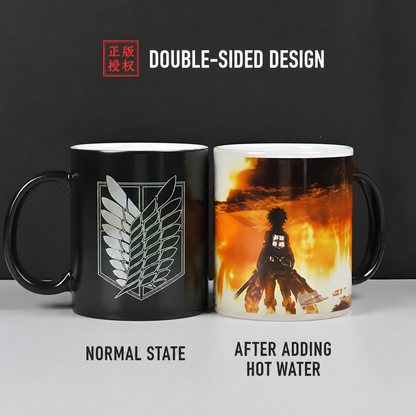Attack on Titan Heat sensitive mug